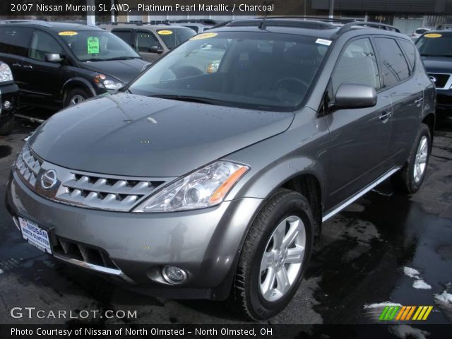 2007 Nissan Murano SL AWD in Platinum Pearl Matallic