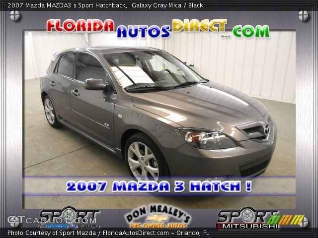 2007 Mazda MAZDA3 s Sport Hatchback in Galaxy Gray Mica