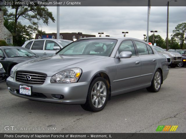 2002 Infiniti Q 45 in Titanium Silver