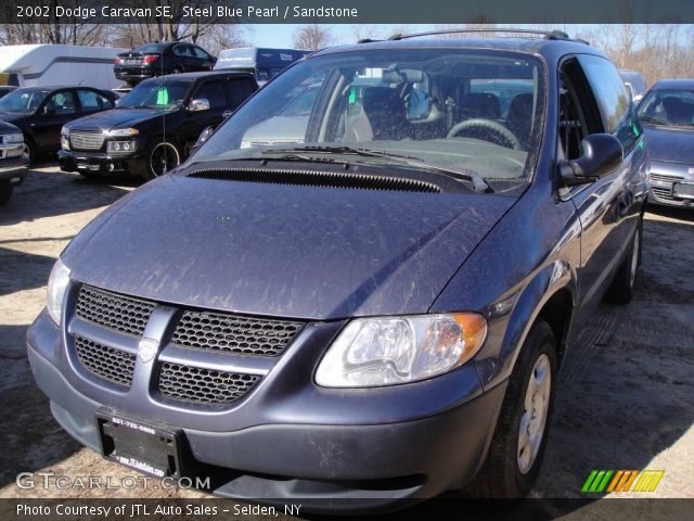 2002 Dodge Caravan SE in Steel Blue Pearl