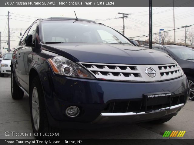 2007 Nissan Murano SL AWD in Midnight Blue Pearl