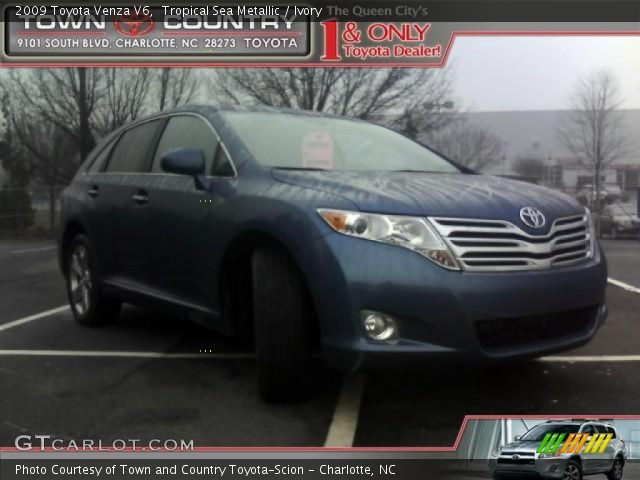 2009 Toyota Venza V6 in Tropical Sea Metallic