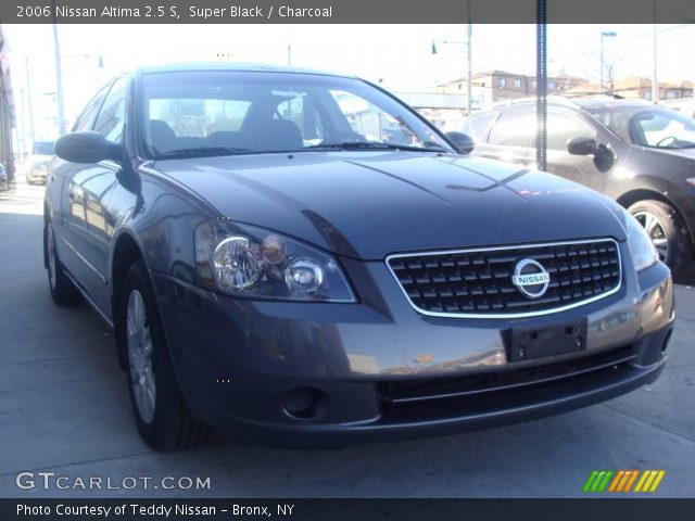 2006 Nissan Altima 2.5 S in Super Black