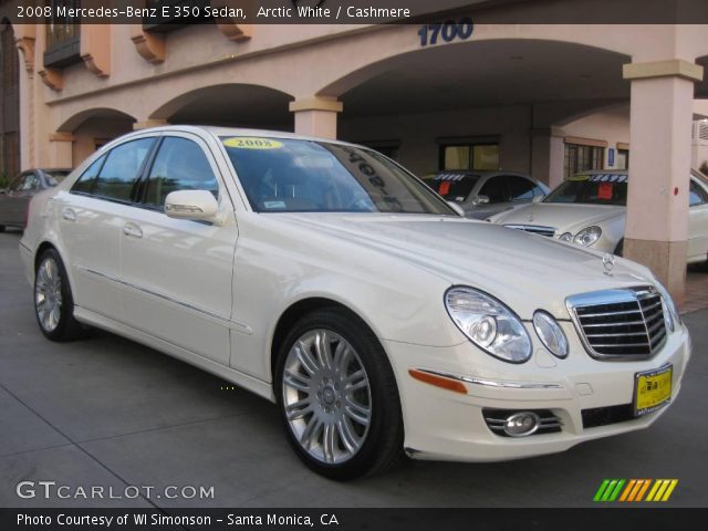 2008 Mercedes-Benz E 350 Sedan in Arctic White