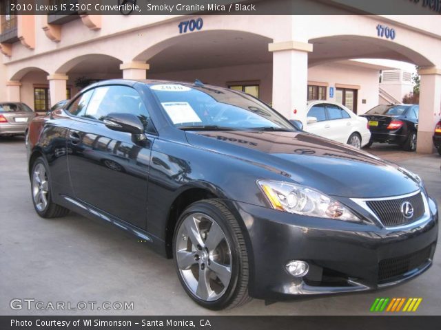 2010 Lexus IS 250C Convertible in Smoky Granite Mica