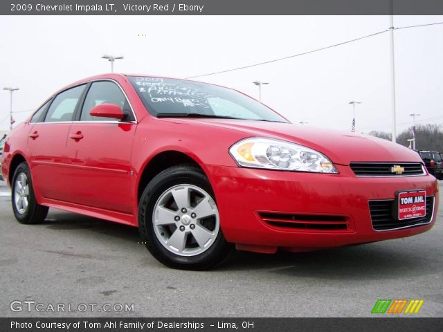 2009 Chevrolet Impala LT in Victory Red