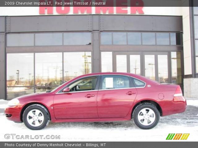 2009 Chevrolet Impala LT in Red Jewel Tintcoat