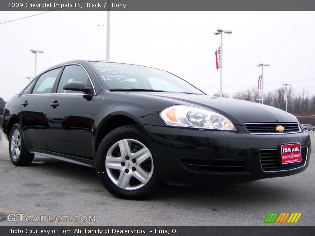 2009 Chevrolet Impala LS in Black