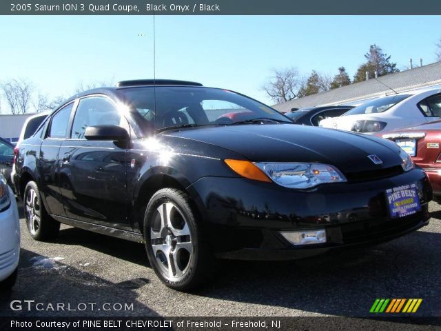 2005 Saturn ION 3 Quad Coupe in Black Onyx