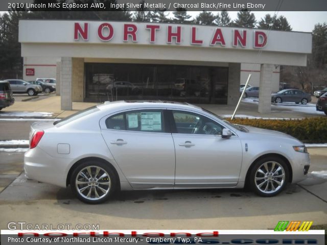 2010 Lincoln MKS EcoBoost AWD in Ingot Silver Metallic