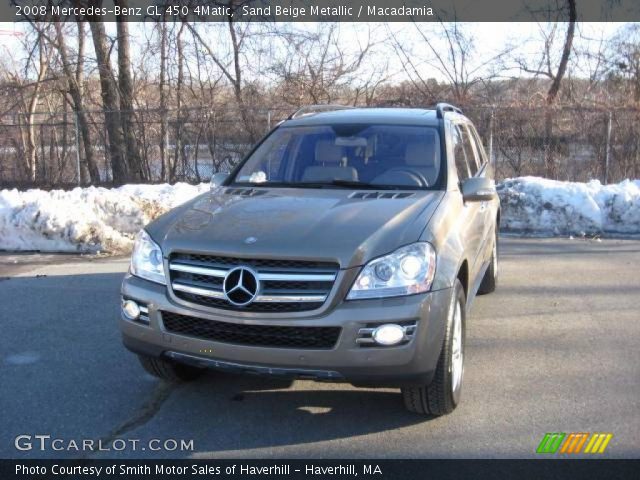2008 Mercedes-Benz GL 450 4Matic in Sand Beige Metallic