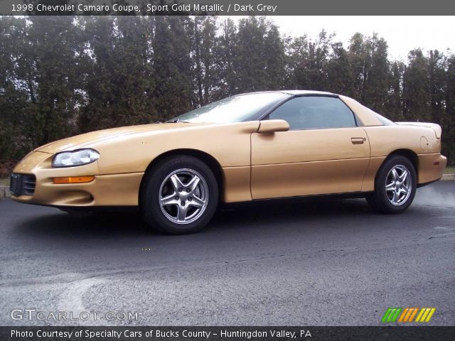 1998 Chevrolet Camaro Coupe in Sport Gold Metallic