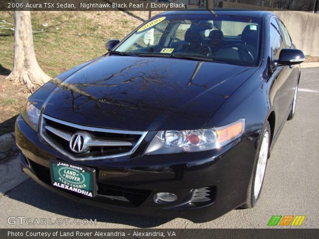 2006 Acura TSX Sedan in Nighthawk Black Pearl