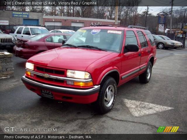 2001 Chevrolet Blazer LS 4x4 in Victory Red