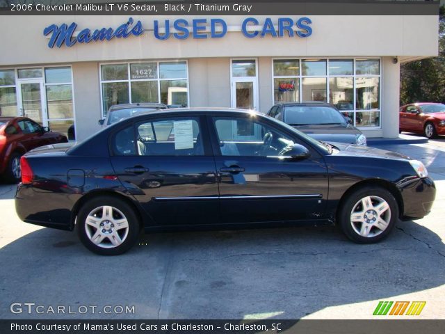 2006 Chevrolet Malibu LT V6 Sedan in Black