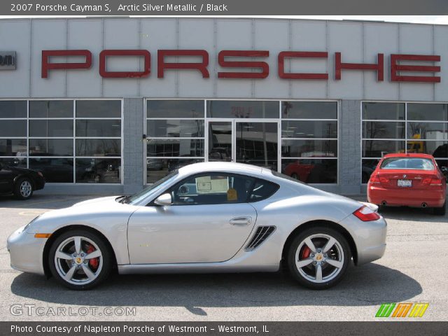 2007 Porsche Cayman S in Arctic Silver Metallic