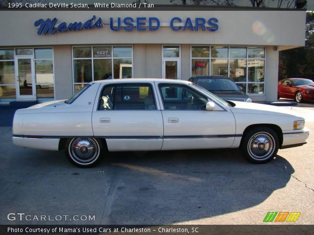 1995 Cadillac DeVille Sedan in White Diamond