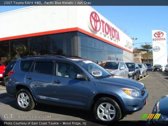 2007 Toyota RAV4 4WD in Pacific Blue Metallic