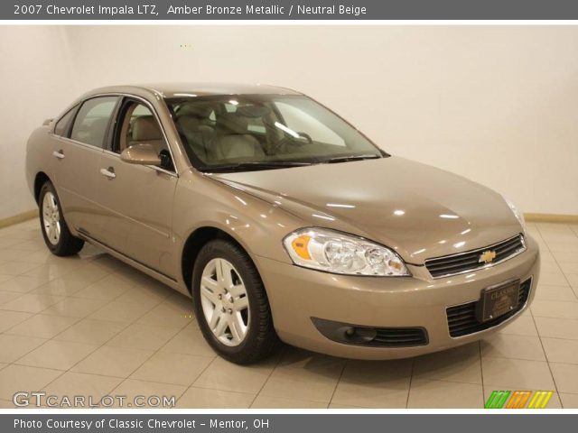 2007 Chevrolet Impala LTZ in Amber Bronze Metallic
