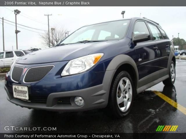 2006 Pontiac Vibe  in Neptune Blue