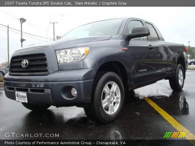 2007 Toyota Tundra SR5 Double Cab in Slate Metallic