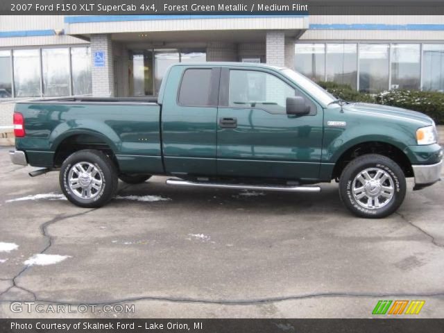 2007 Ford F150 XLT SuperCab 4x4 in Forest Green Metallic