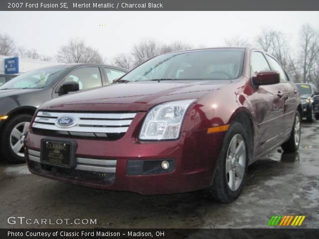 2007 Ford Fusion SE in Merlot Metallic