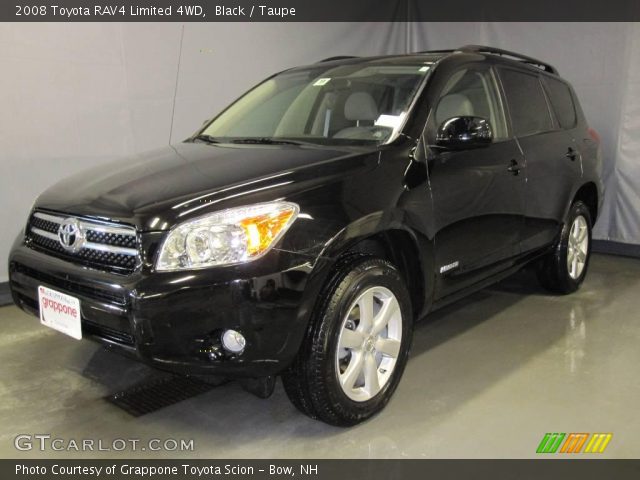 2008 Toyota RAV4 Limited 4WD in Black