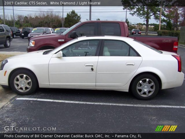 2003 Cadillac CTS Sedan in White Diamond