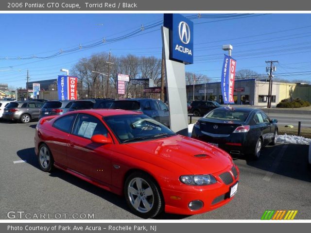 2006 Pontiac GTO Coupe in Torrid Red