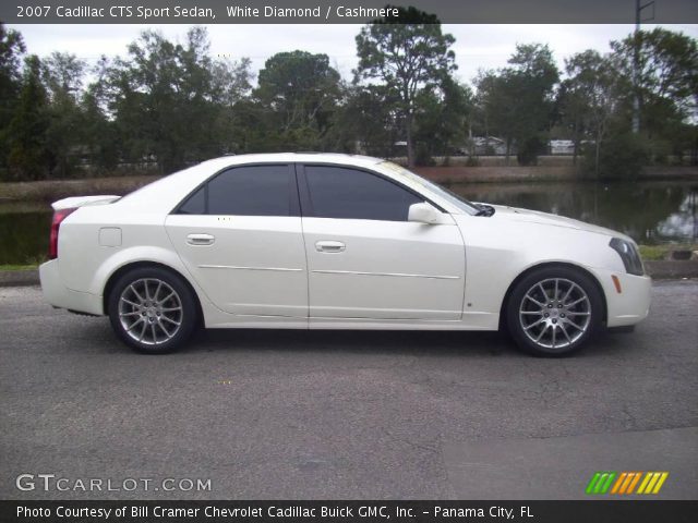 2007 Cadillac CTS Sport Sedan in White Diamond