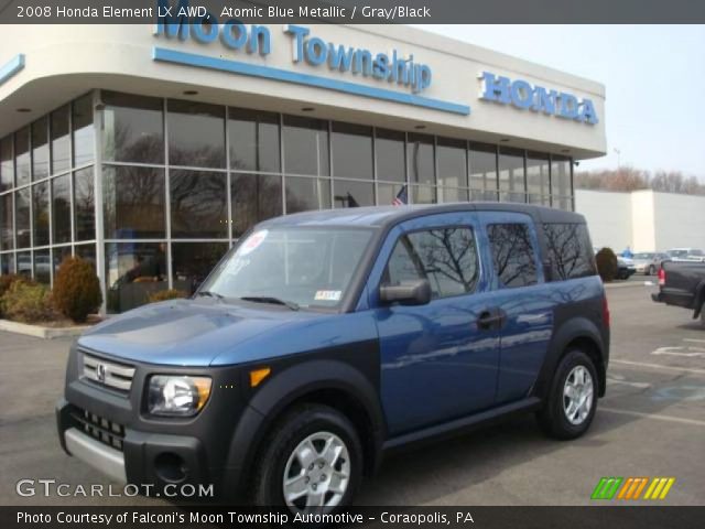 2008 Honda Element LX AWD in Atomic Blue Metallic