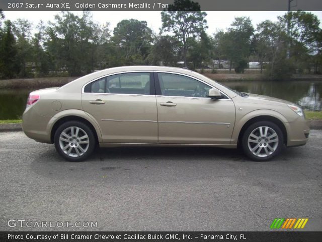 2007 Saturn Aura XE in Golden Cashmere Metallic