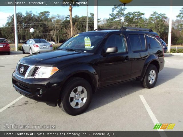2009 Nissan Pathfinder S in Super Black