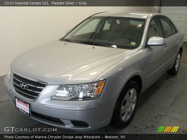 2010 Hyundai Sonata GLS in Radiant Silver