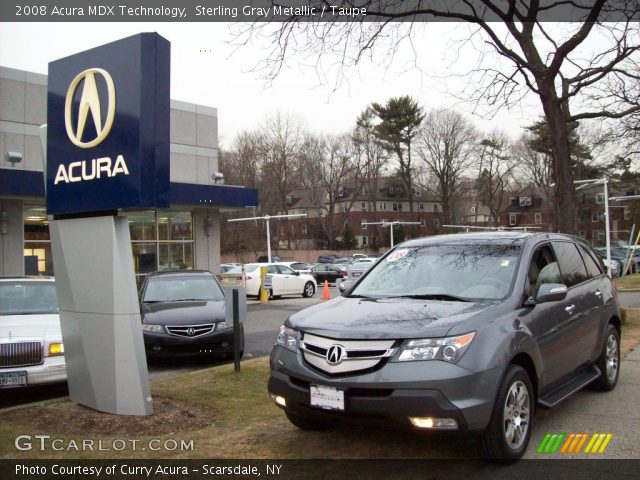 2008 Acura MDX Technology in Sterling Gray Metallic