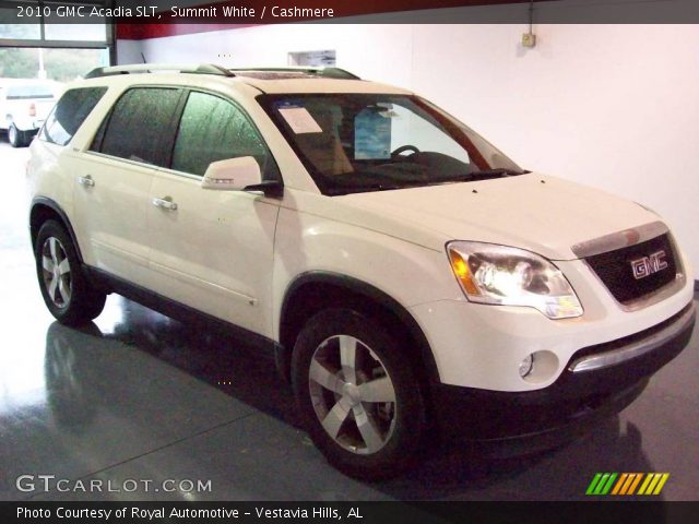 2010 GMC Acadia SLT in Summit White