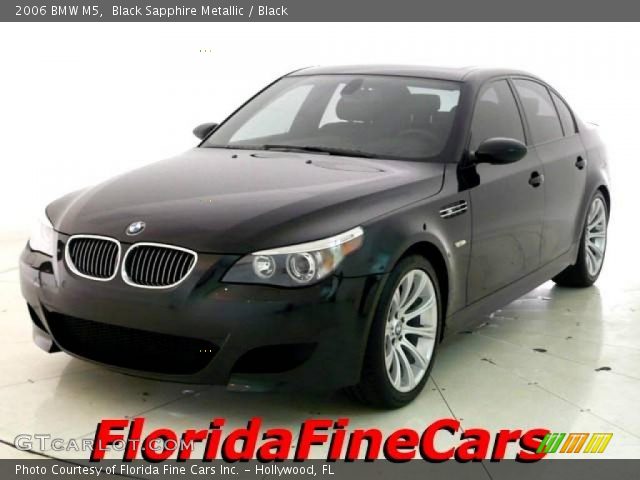 2006 BMW M5  in Black Sapphire Metallic