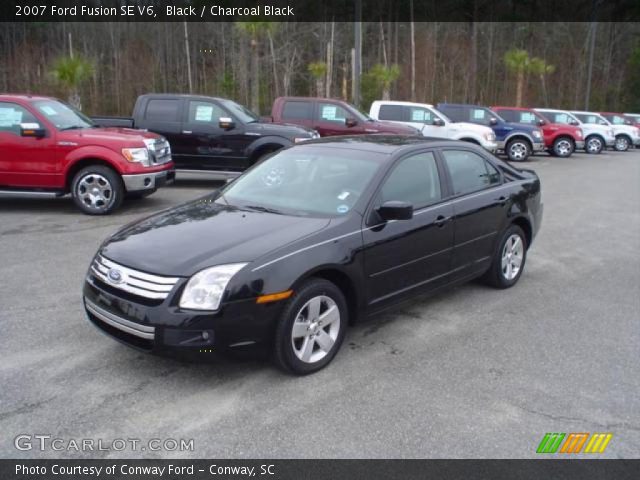 2007 Ford Fusion SE V6 in Black