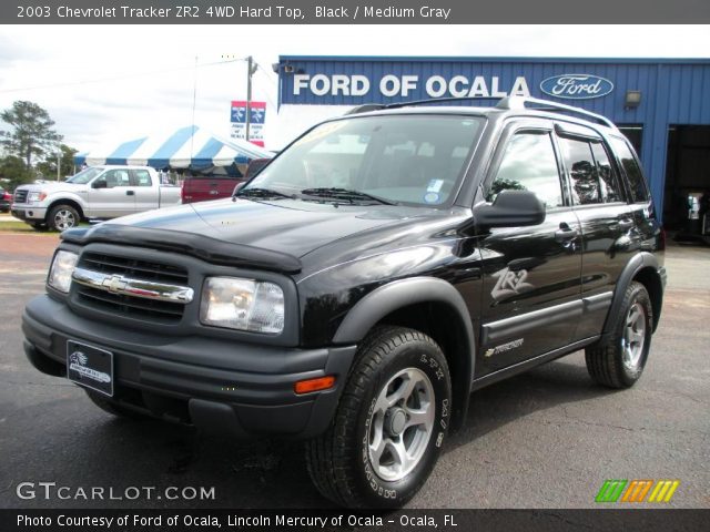 2003 Chevrolet Tracker ZR2 4WD Hard Top in Black