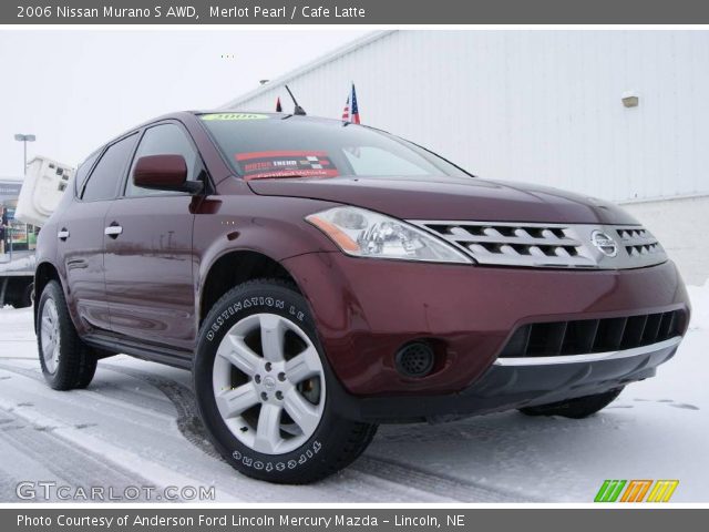 2006 Nissan Murano S AWD in Merlot Pearl