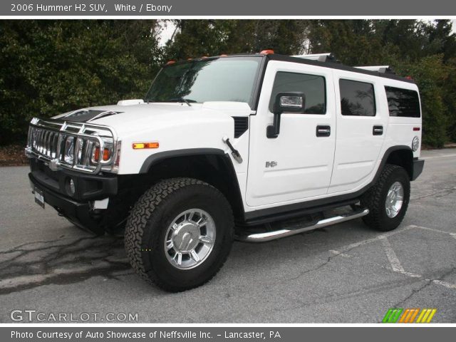 2006 Hummer H2 SUV in White