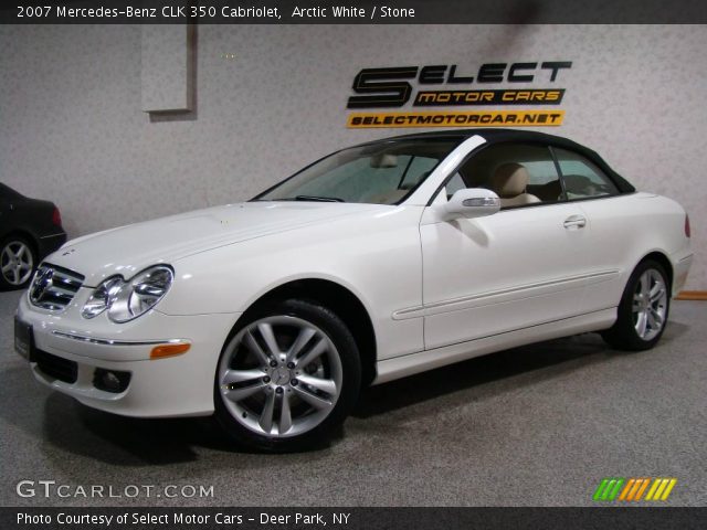 2007 Mercedes-Benz CLK 350 Cabriolet in Arctic White