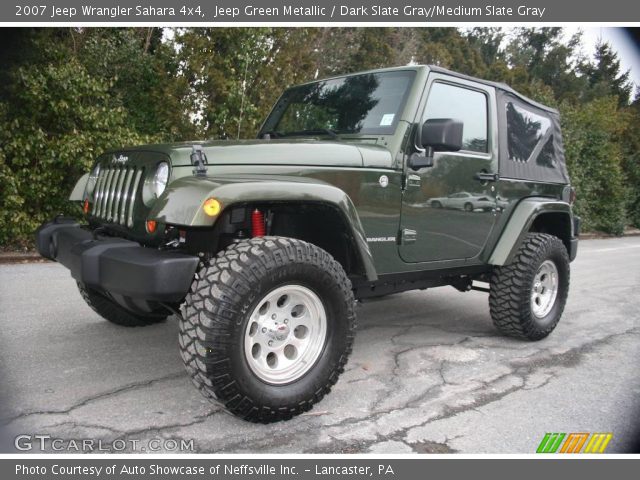 2007 Jeep Wrangler Sahara 4x4 in Jeep Green Metallic