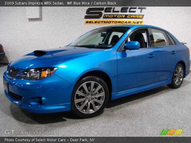 2009 Subaru Impreza WRX Sedan in WR Blue Mica