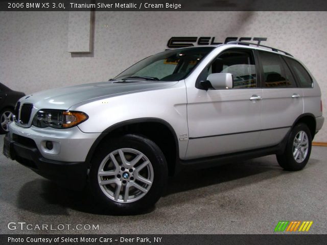 2006 BMW X5 3.0i in Titanium Silver Metallic