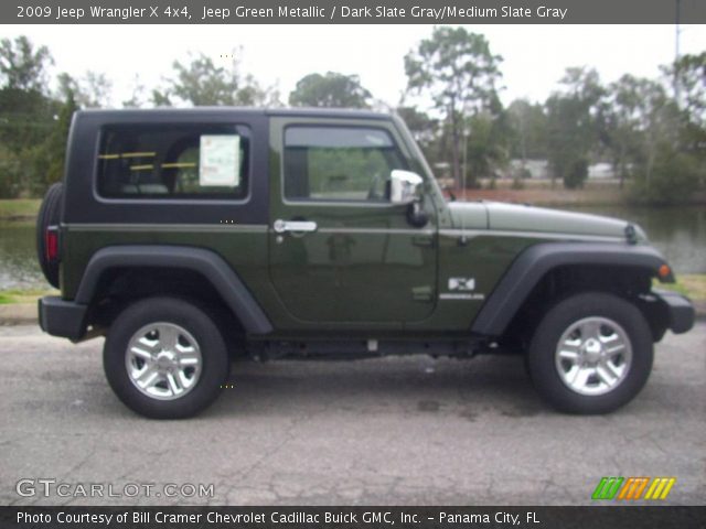 2009 Jeep Wrangler X 4x4 in Jeep Green Metallic