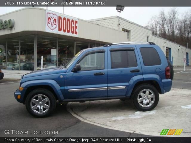 2006 Jeep Liberty Limited 4x4 in Atlantic Blue Pearl