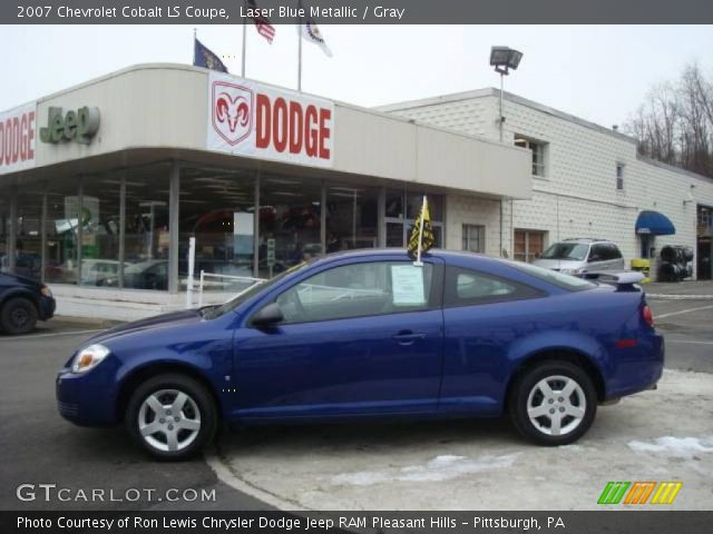 2007 Chevrolet Cobalt LS Coupe in Laser Blue Metallic