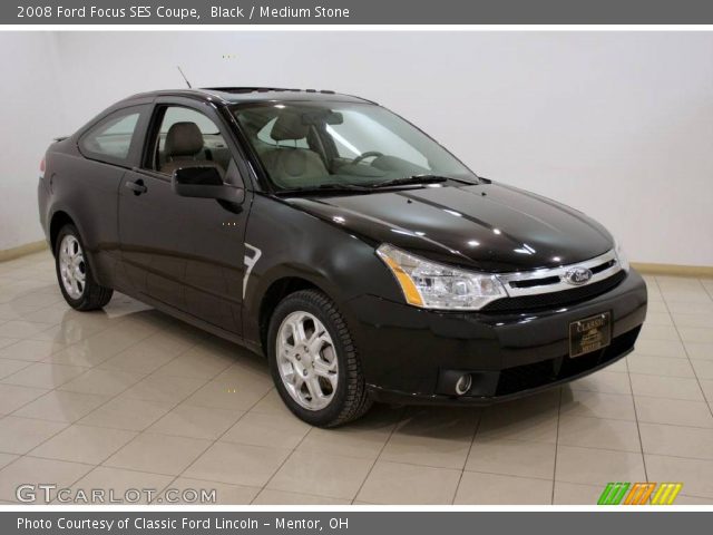 2008 Ford Focus SES Coupe in Black